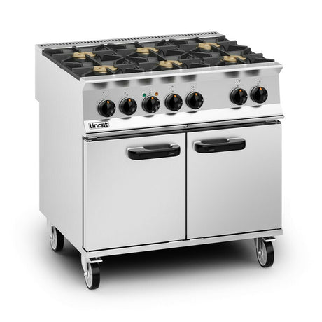 Lincat Opus 800 Propane Gas 6 Burner Dual Fuel Oven Range OD8007/P