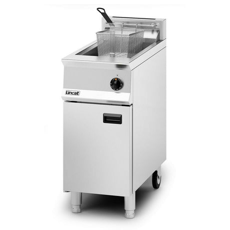 Lincat Opus 800 Single Tank Single Basket Free Standing Natural Gas Fryer OG8106