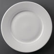 wide rimmed plates