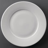 wide rimmed plates