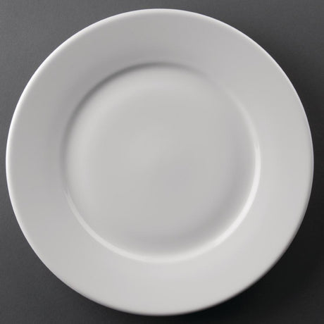 wide rimmed plates