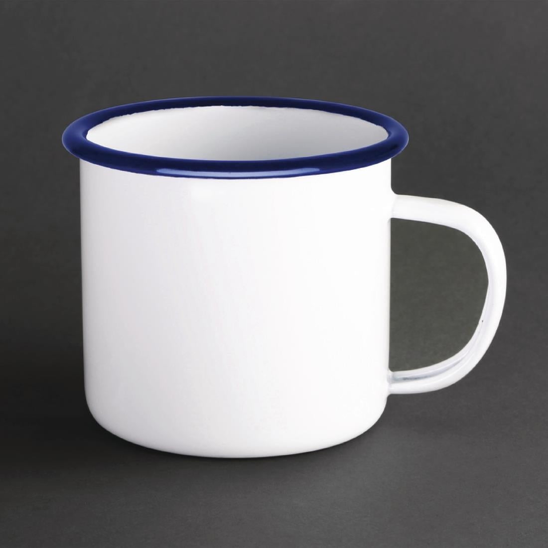 Olympia Enamel Mugs 350ml 