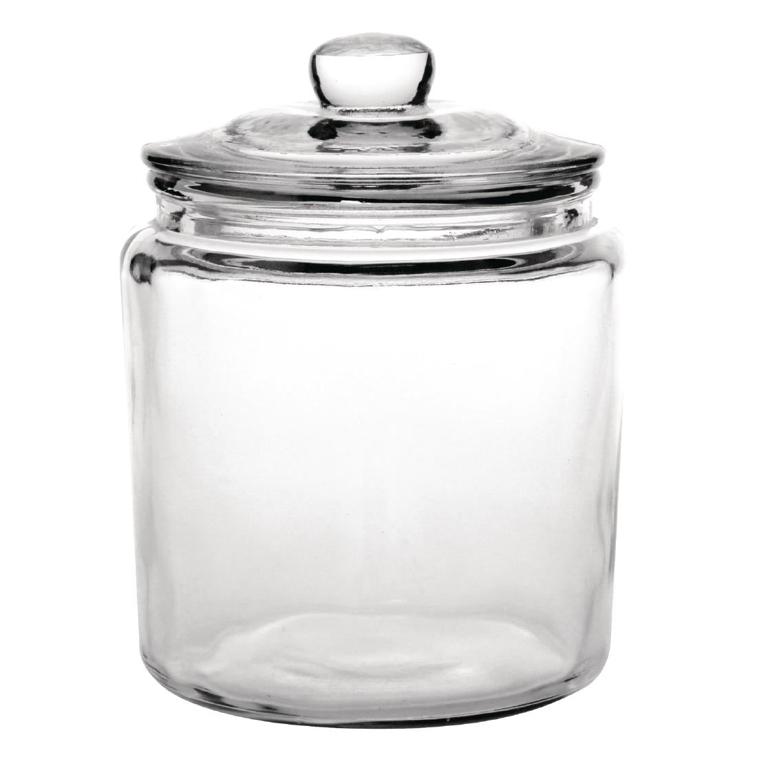 Olympia Glass Biscotti Jar