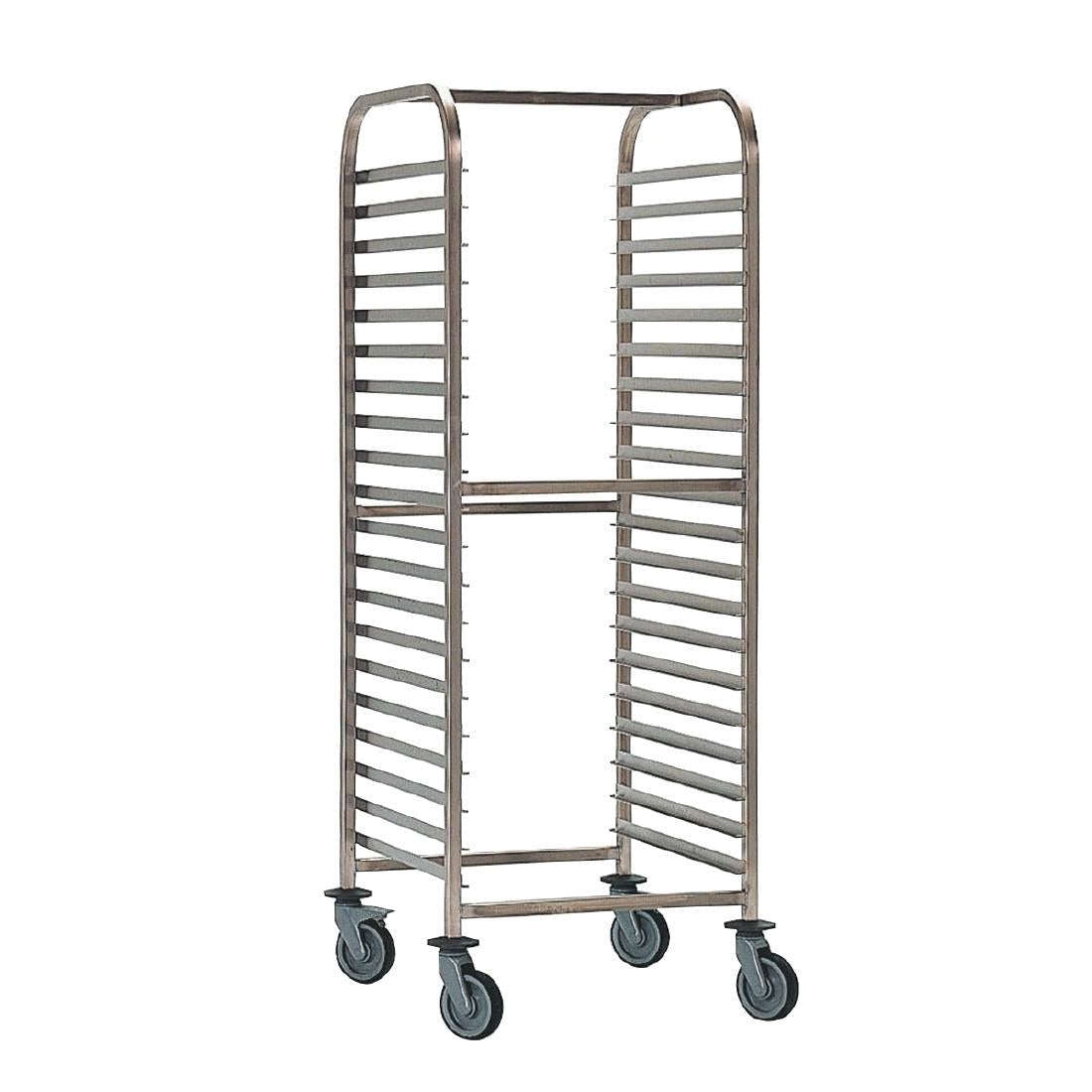 Matfer Bourgeat Double Gastronorm Racking Trolley 15 Shelves