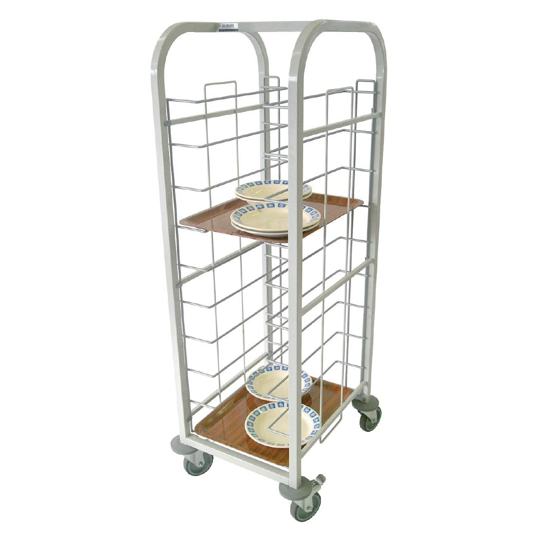 Craven Steel Self Clearing Trolley 10 Shelves