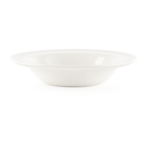 Churchill Whiteware Rimmed Fruit Bowls 190ml (Pack of 24)