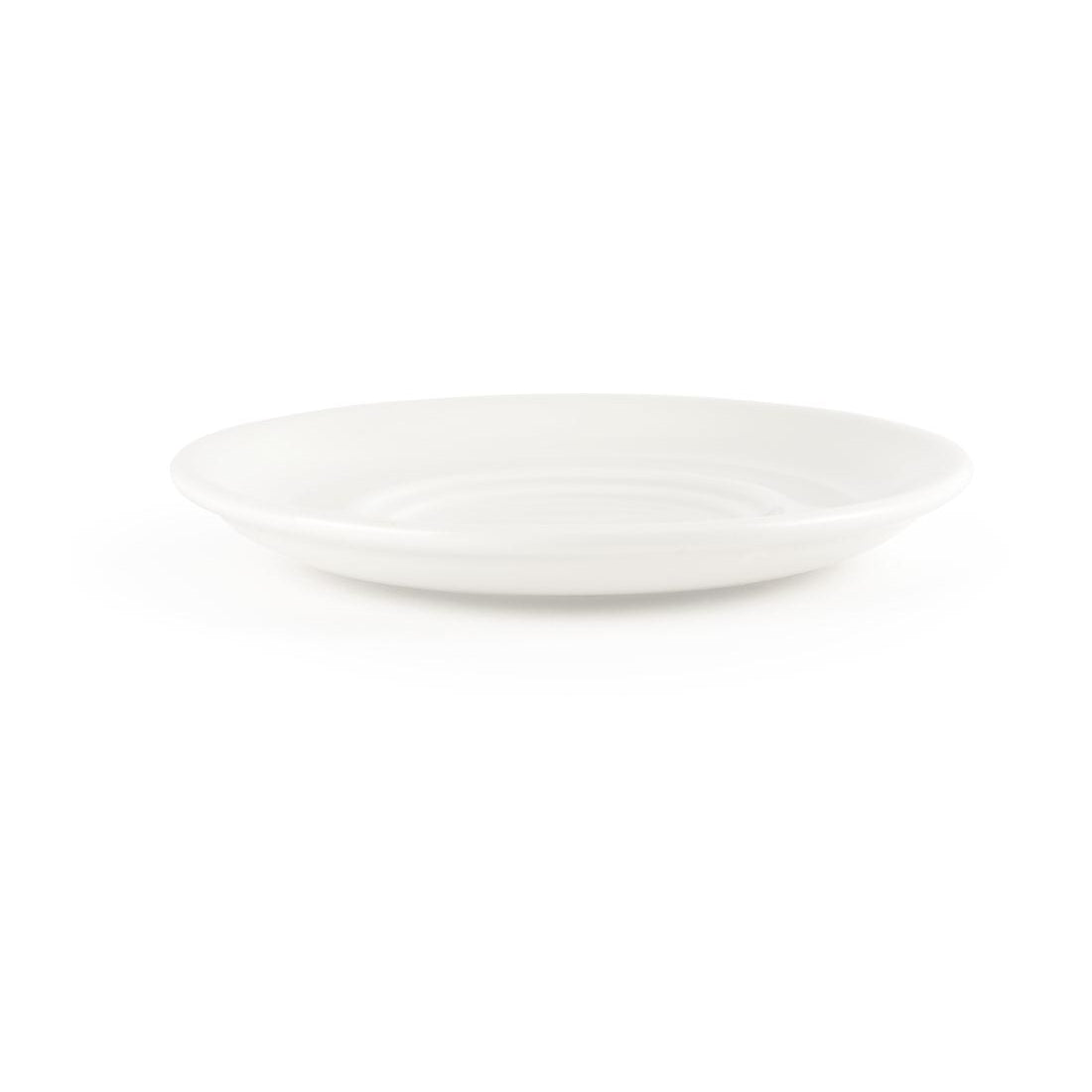 Churchill Whiteware Maple Saucers 150mm (Pack of 24)