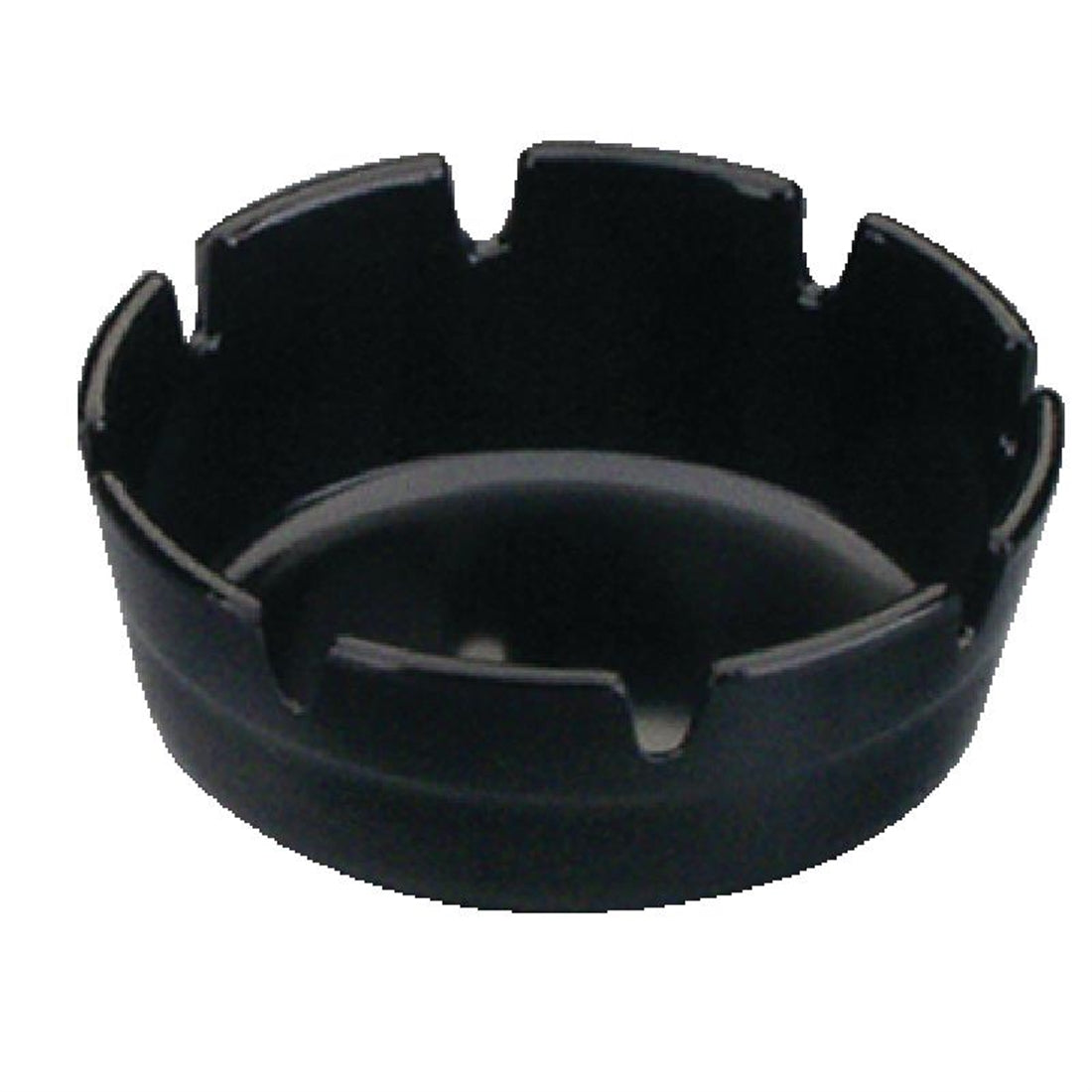 Olympia Black Melamine Ashtray