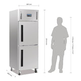 polar upright freezer