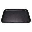 Polypropylene Fast Food Tray Black Large