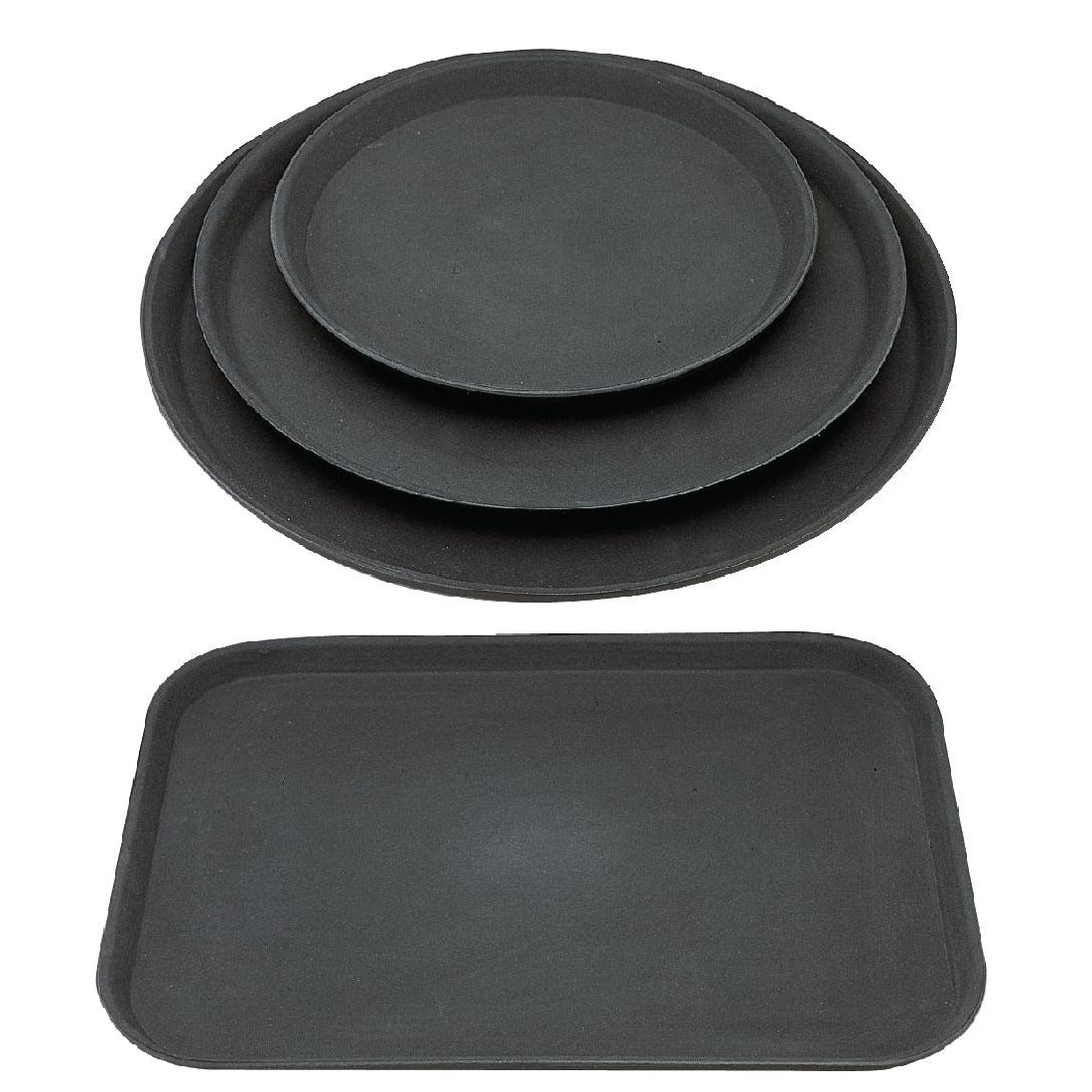 Special Offer Olympia Kristallon Polypropylene Non-Slip Trays Combo (12 Pack)