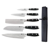 Vogue Tsuki 5 Piece Series 7 Knife Set and Wallet