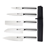 Tsuki 5 Piece Series 8 Knife Set and Wallet