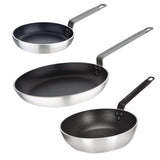Vogue Cook Like A Pro 3-Piece Aluminium Non-Stick Frying Pan & Sauté Pan Set