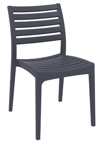 Ares Side Chair - Dark Grey