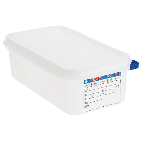 Araven Polypropylene 1/3 Gastronorm Food Container 4Ltr