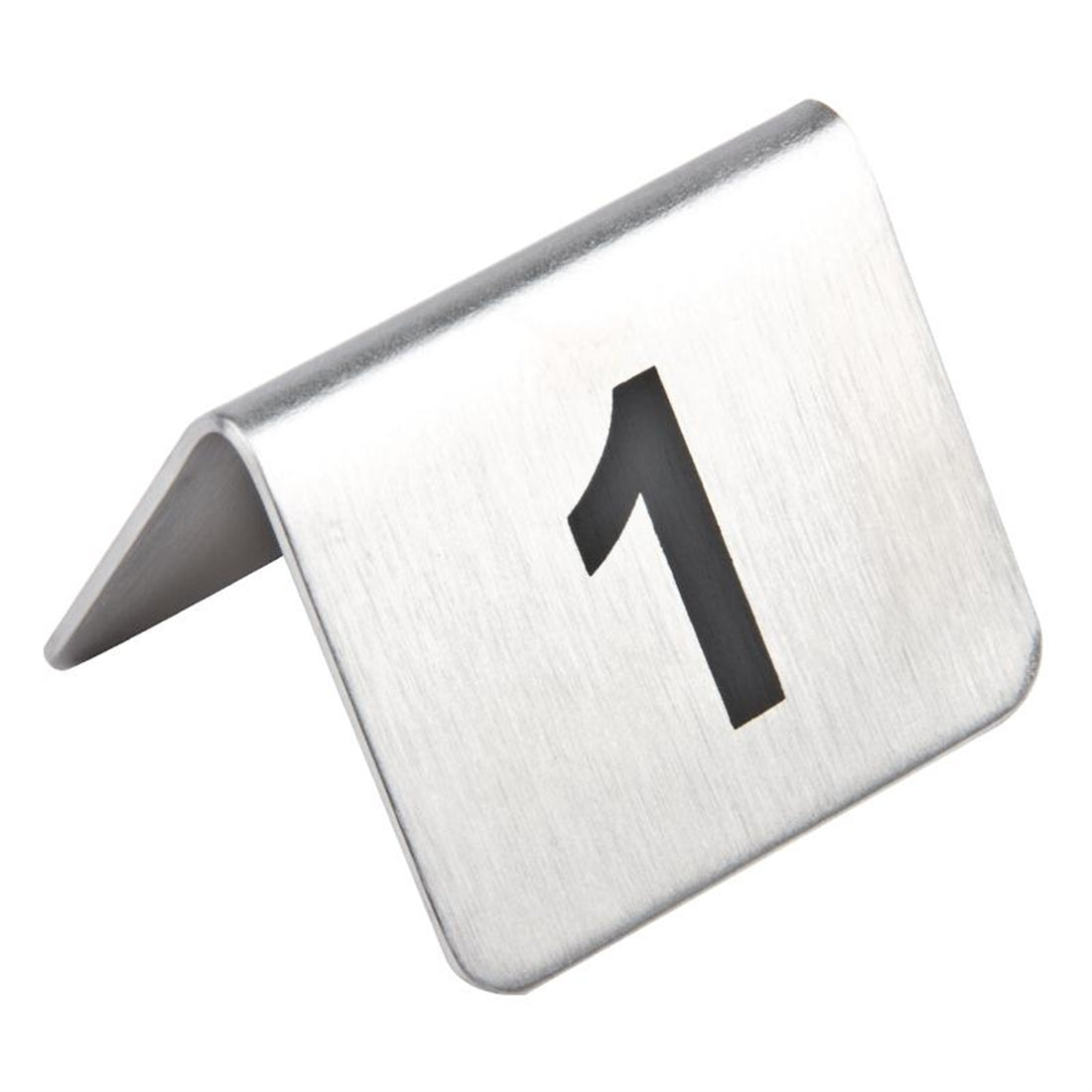 Olympia Stainless Steel Table Numbers 1-10 (Pack of 10)