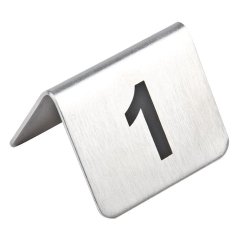 Stainless Steel Table Numbers 11-20