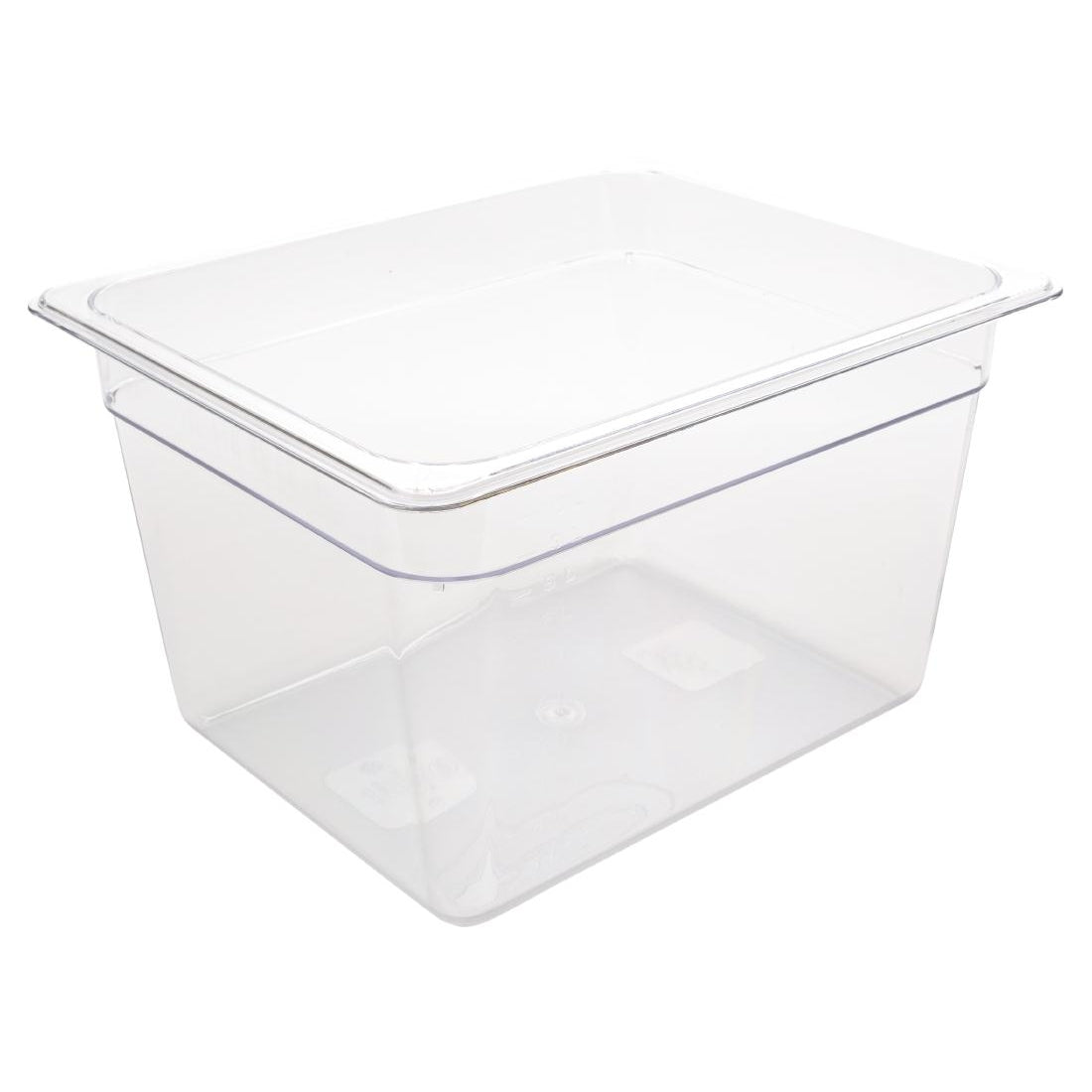 Vogue Polycarbonate 1/2 Gastronorm Container 200mm Clear