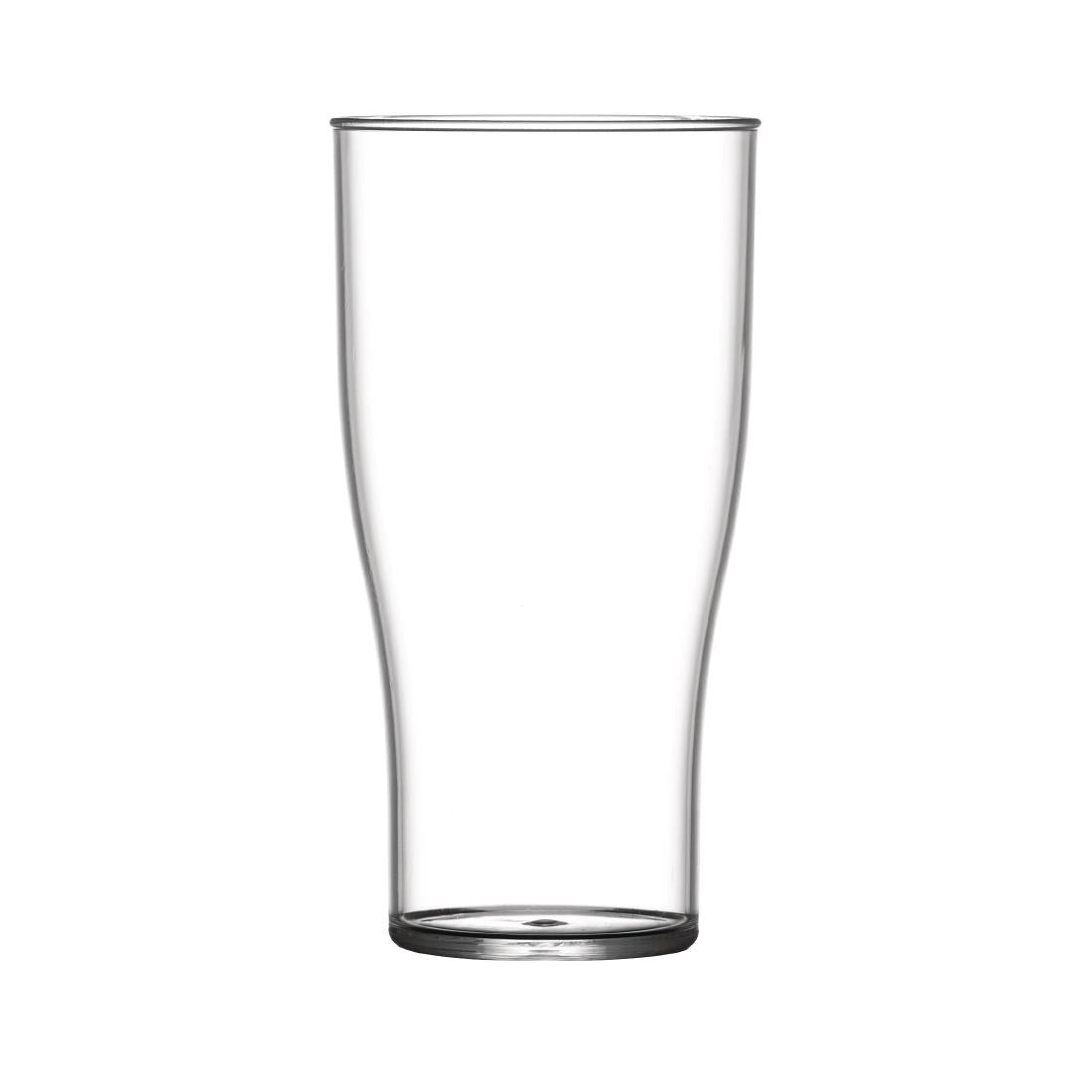 BBP Polycarbonate Nucleated Half Pint Glasses  CE Marked (Pack of 48)