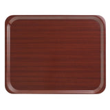 Cambro Capri Laminate Canteen Tray Mahogany 460mm