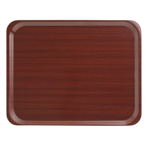 Cambro Capri Laminate Canteen Tray Mahogany 460mm