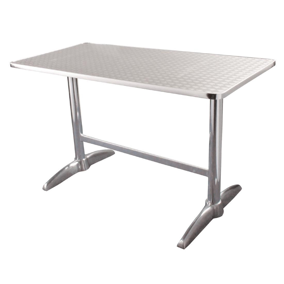 Bolero Double Pedestal Table Rectangular 1200mm