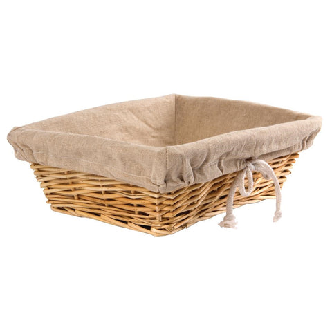 Wicker Rectangular Basket