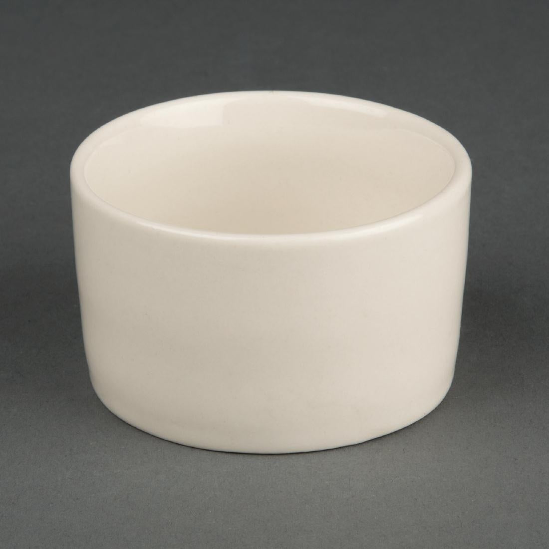 Olympia Ivory Contemporary Ramekins 70mm (12 pack)