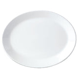 Steelite Simplicity White Oval Coupe Dishes 255mm