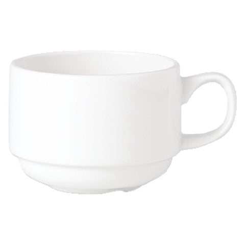 Steelite Simplicity White Stacking Slimline Cups 200ml