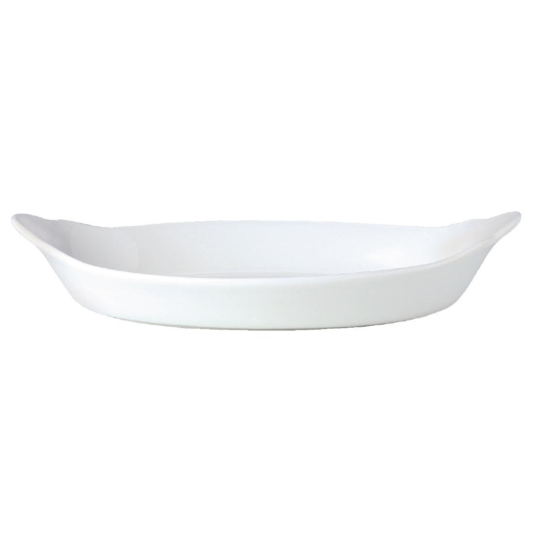 Steelite Simplicity Cookware Oval Eared Dishes 340mm (6 Pack)