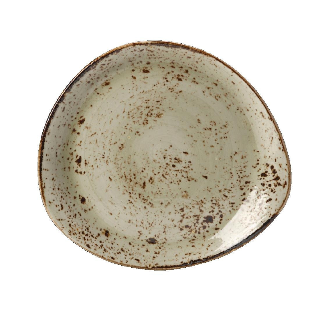 Steelite Craft Green Freestyle Plates 305mm (12 Pack)