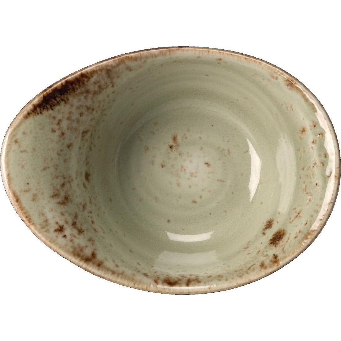 Steelite Craft Green Freestyle Bowls 280mm (Pack of 12)