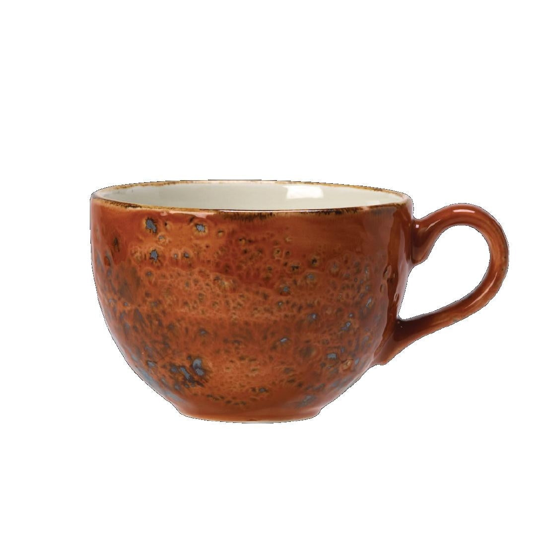 Steelite Craft Terracotta Low Empire Cups 227ml (Pack of 36)