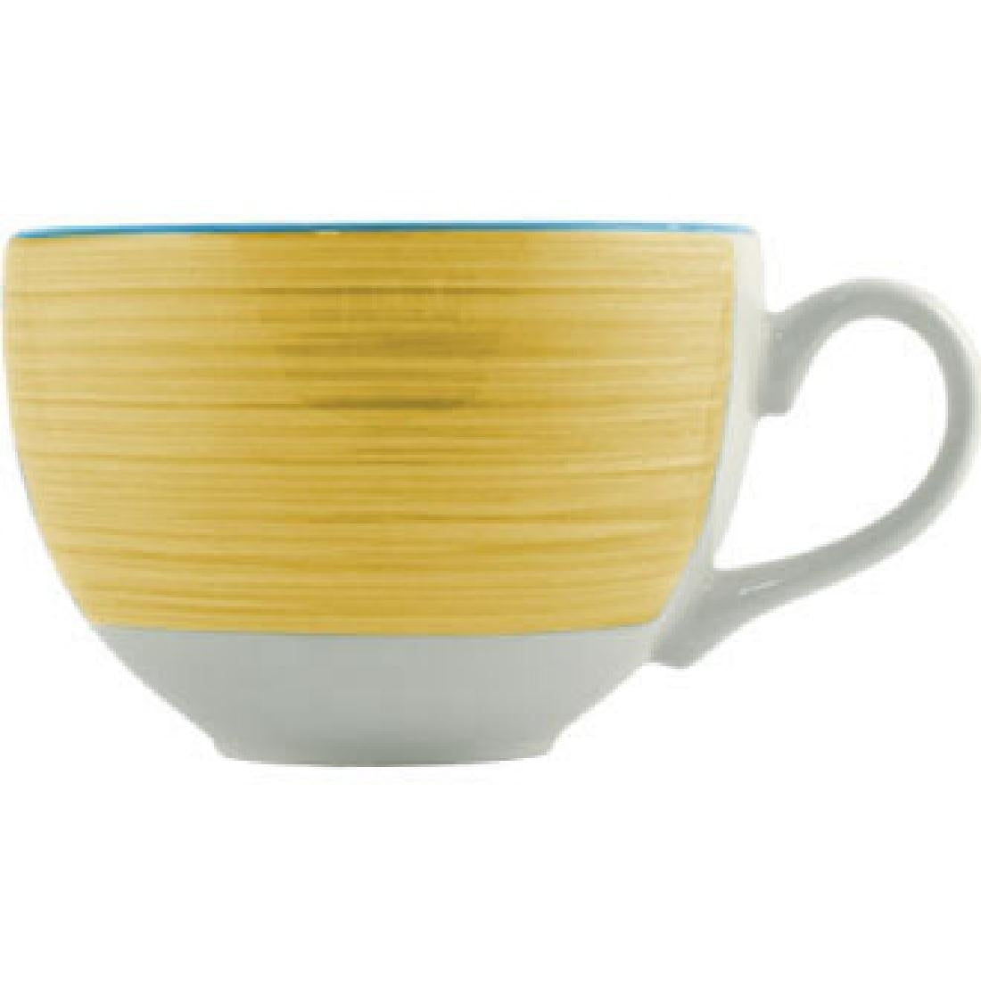 Steelite Rio Empire Yellow Low Cups 227ml (Pack of 36)