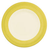 Steelite Rio Yellow Slimline Plates 230mm (24 Pack)