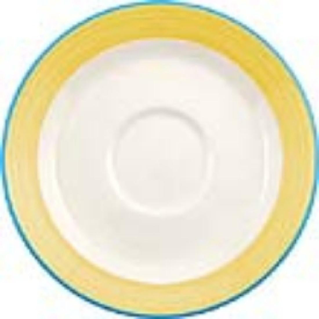 Steelite Rio Yellow Saucers 150mm (36 Pack)