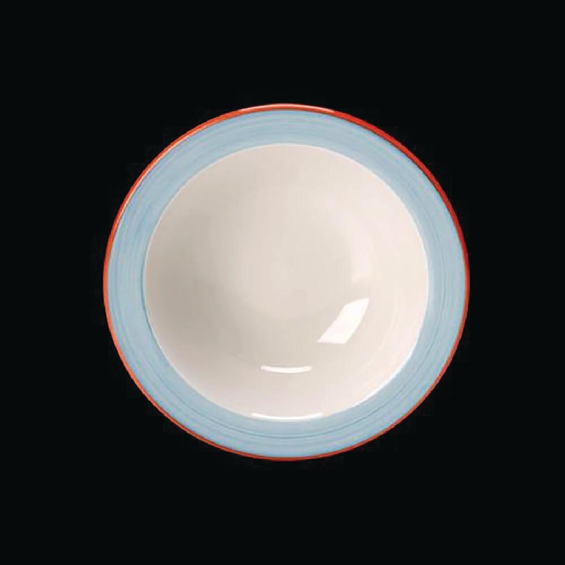 Steelite Rio Blue Oatmeal Bowls 165mm (36 Pack)