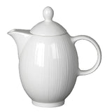 Steelite Spyro Coffee Pots with Lids 340ml (6 Pack)