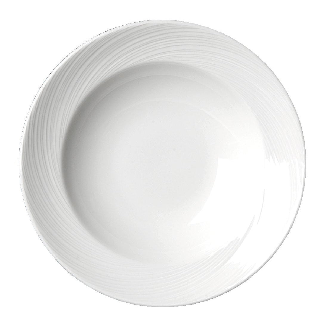 Steelite Spyro Rimmed Soup Bowls 242mm (Pack of 24)