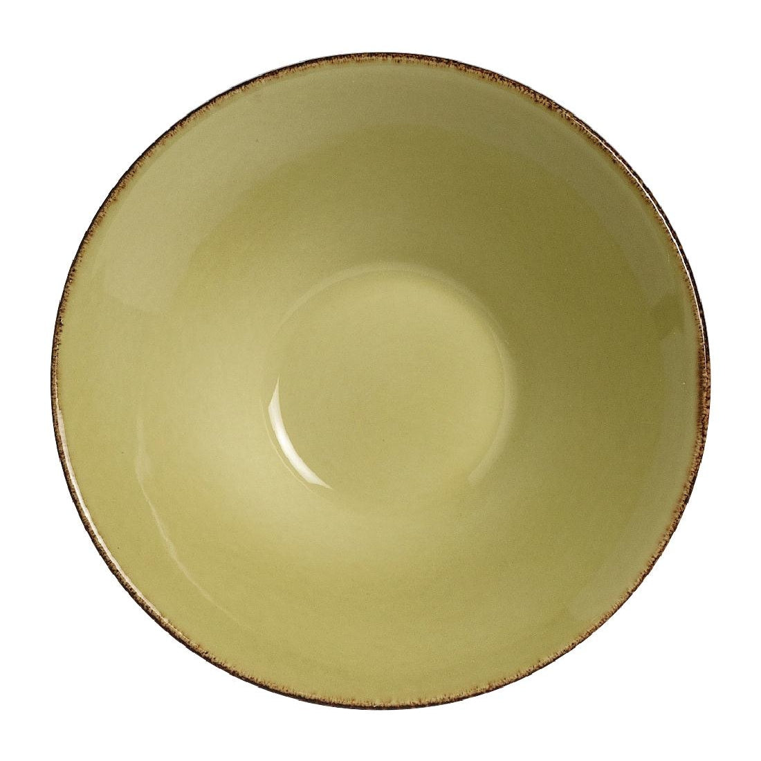 Steelite Terramesa Olive Essence Bowls 165mm (24 Pack)