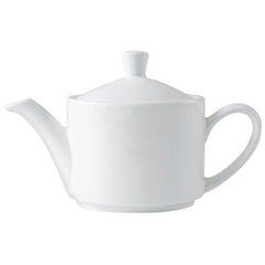 Steelite Monaco White Vogue Teapots 852ml (6 Pack)