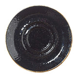 Steelite Craft Liquorice Saucers Small Double-Well 118mm