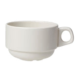 Steelite Simplicity S Line White Stacking Cups 10oz 285ml (36 Pack)