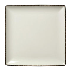 Steelite Charcoal Dapple Square One Plates 270mm (6 Pack)