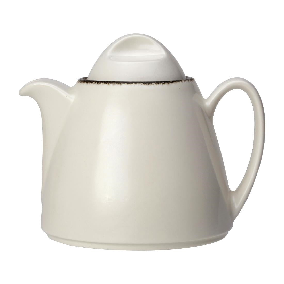 Steelite Charcoal Dapple Beverage Pots 12oz 350ml (6 Pack)