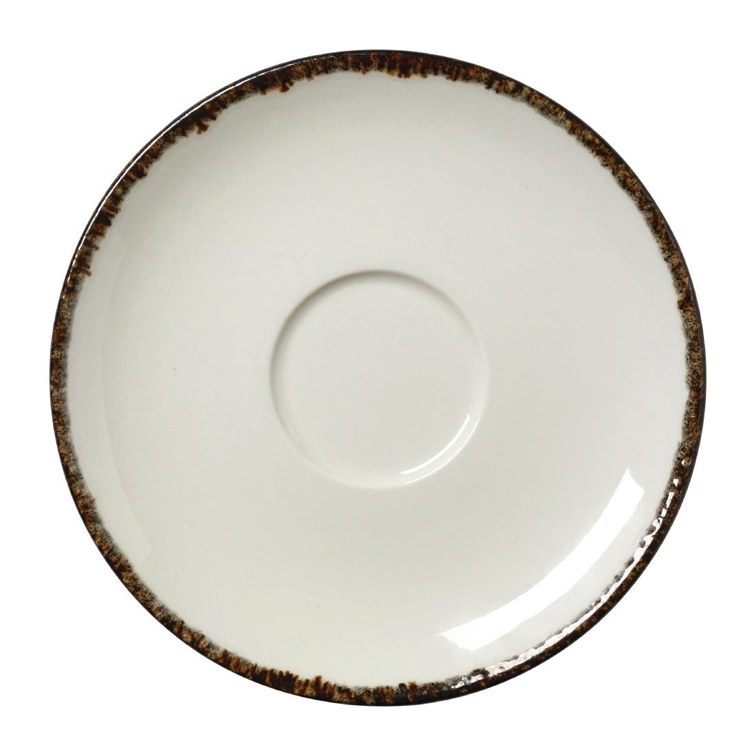 Steelite Charcoal Dapple Saucers 150mm (36 Pack)