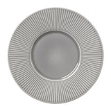 Steelite Willow Mist Gourmet Plates Medium Well Grey 285mm (6 Pack)