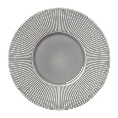 Steelite Willow Mist Gourmet Plates Medium Well Grey 285mm (6 Pack)